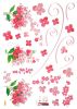 Folk Flowers - Large Wall Decals Stickers Appliques Home Decor
