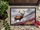 Highland Red Deer Doormat Front Door Mat Indoor Outdoor Rugs for Entryway, Non Slip Washable Low Pile, 24H X 36W